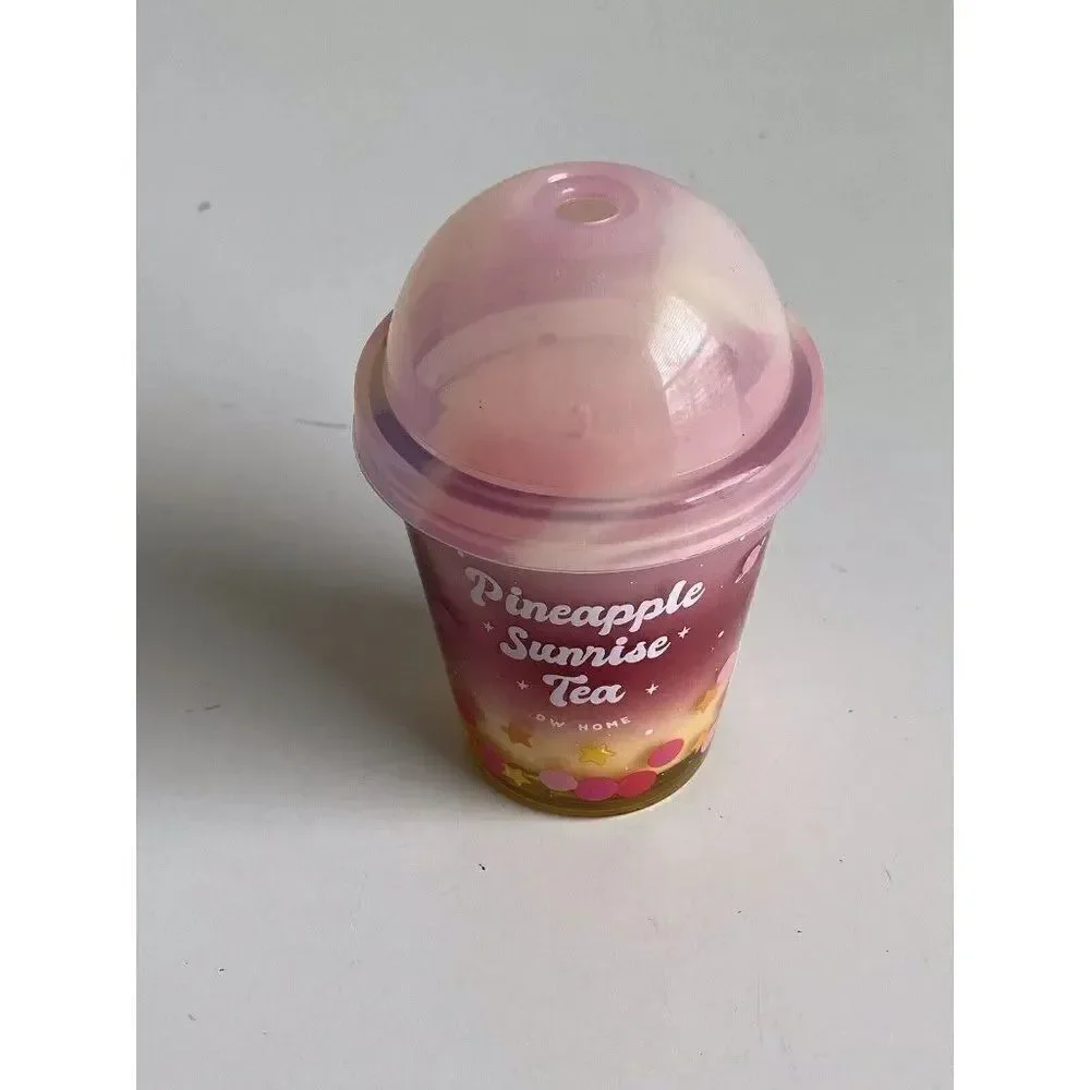 DW Home Pineapple‎ Sunrise Tea Candle Cup 4.3 OZ Richly Scented Mini Single Wick